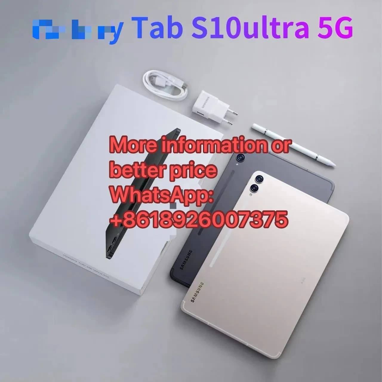 新款平板S10 ultra tab。爆款，非质量问题不支持无理由退货。 (10) - KakoBuy Spreadsheet