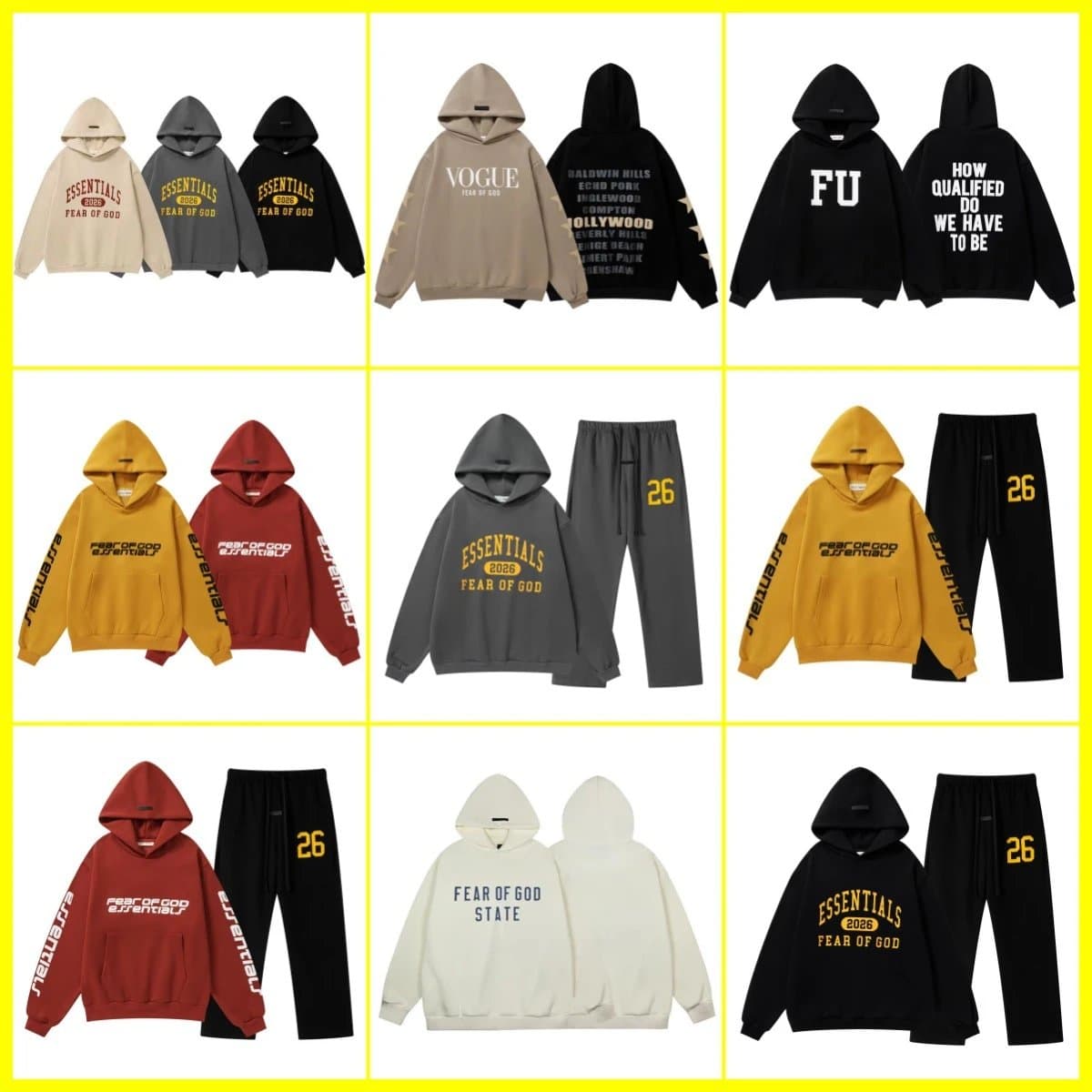 Fear of God Essentials Fleece Tracksuit