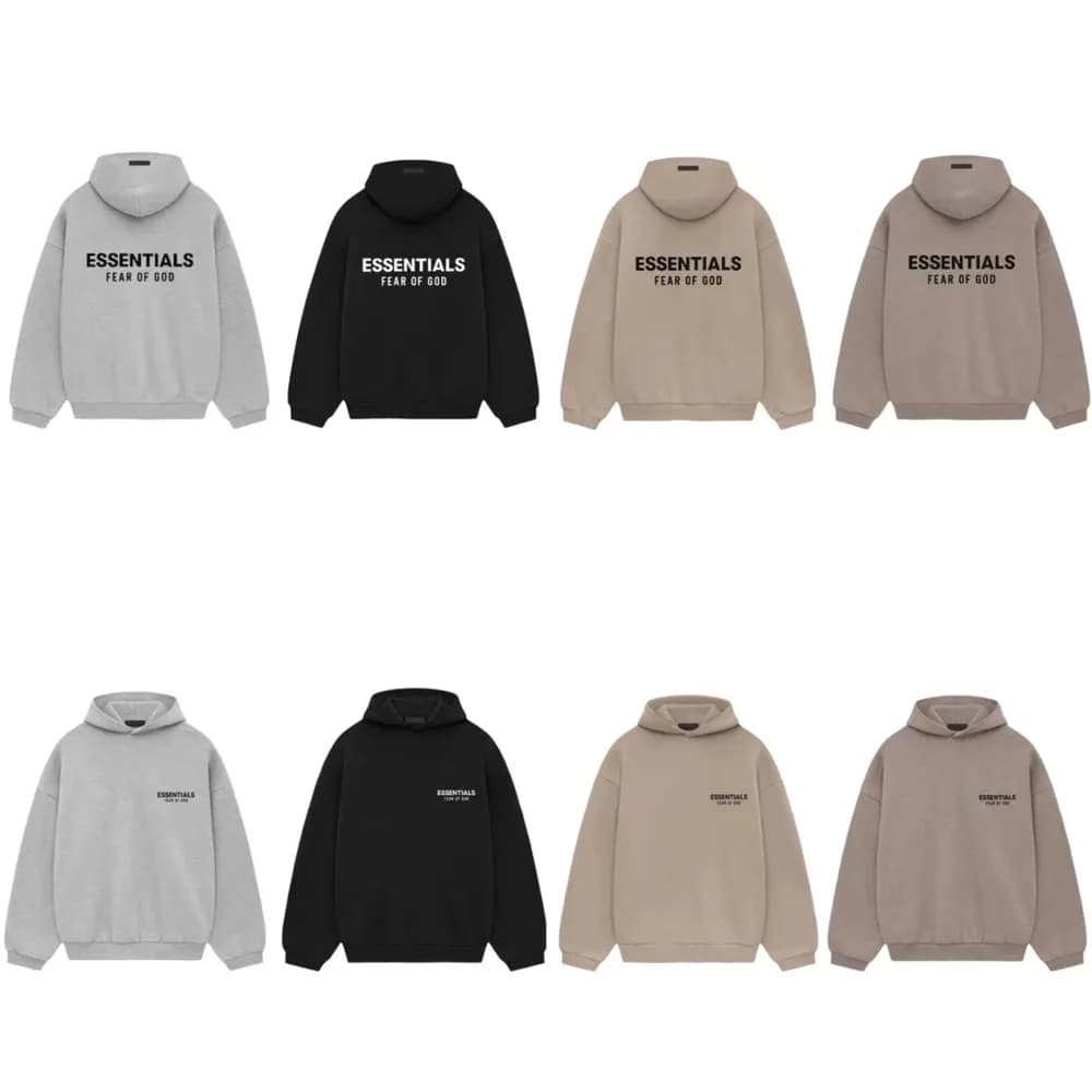 Fear of God Essentials Fleece Logo Hoodie