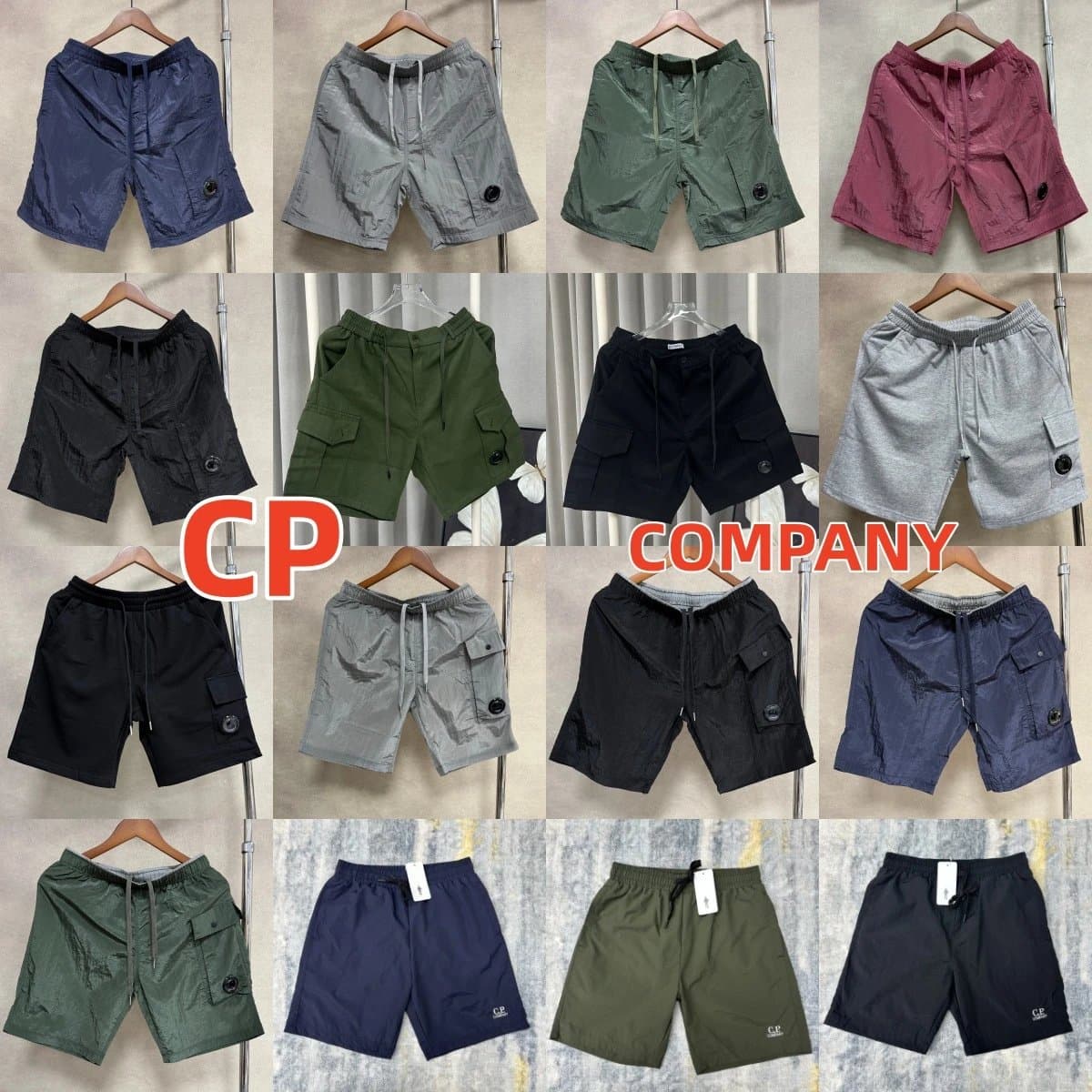 CP-Style Lens Cargo Shorts