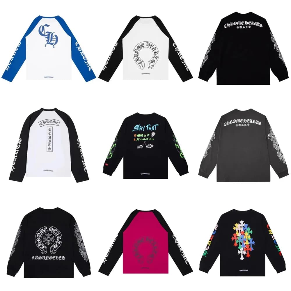 Chrome Hearts Long Sleeve Tee Collection