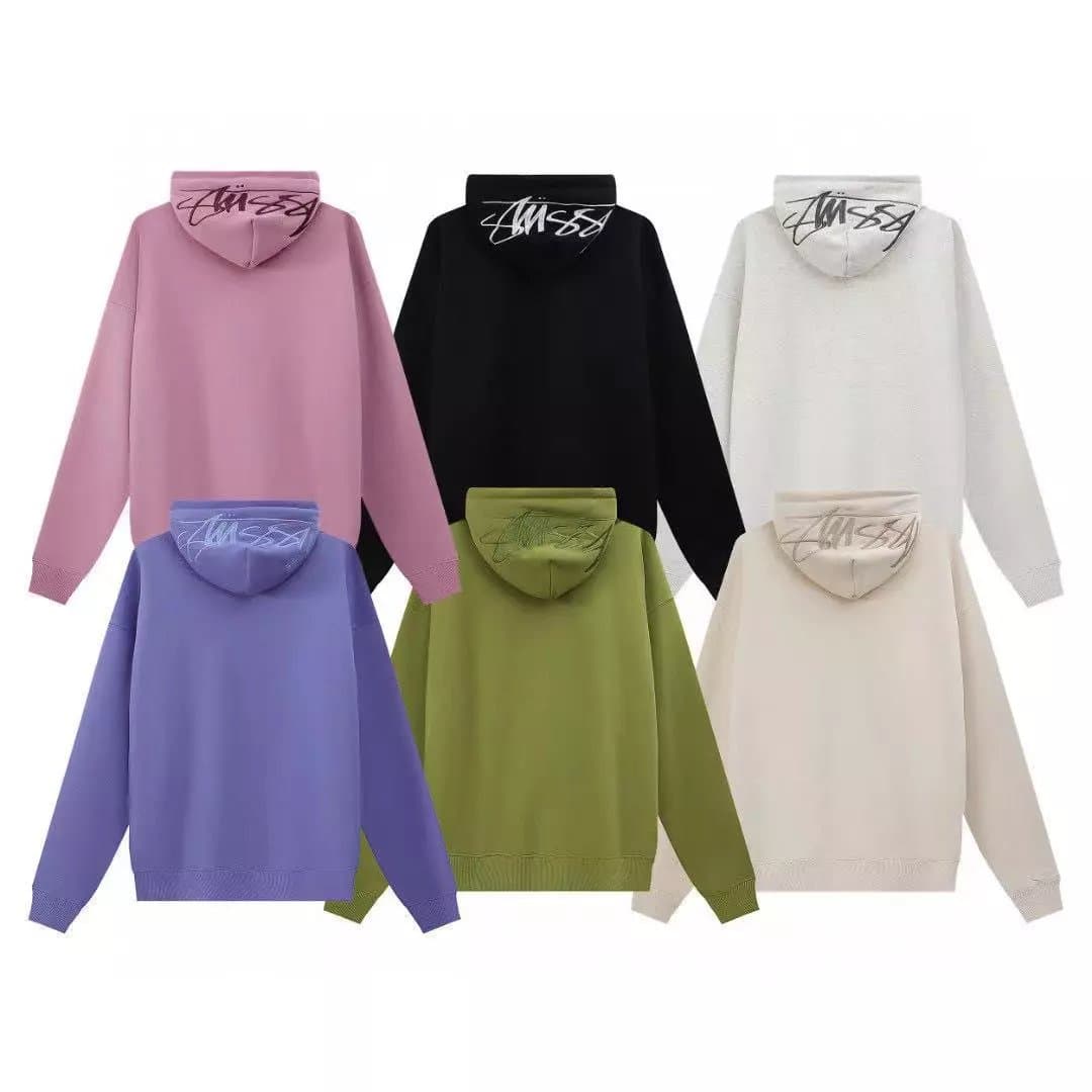 Stussy-Style Script Hoodie