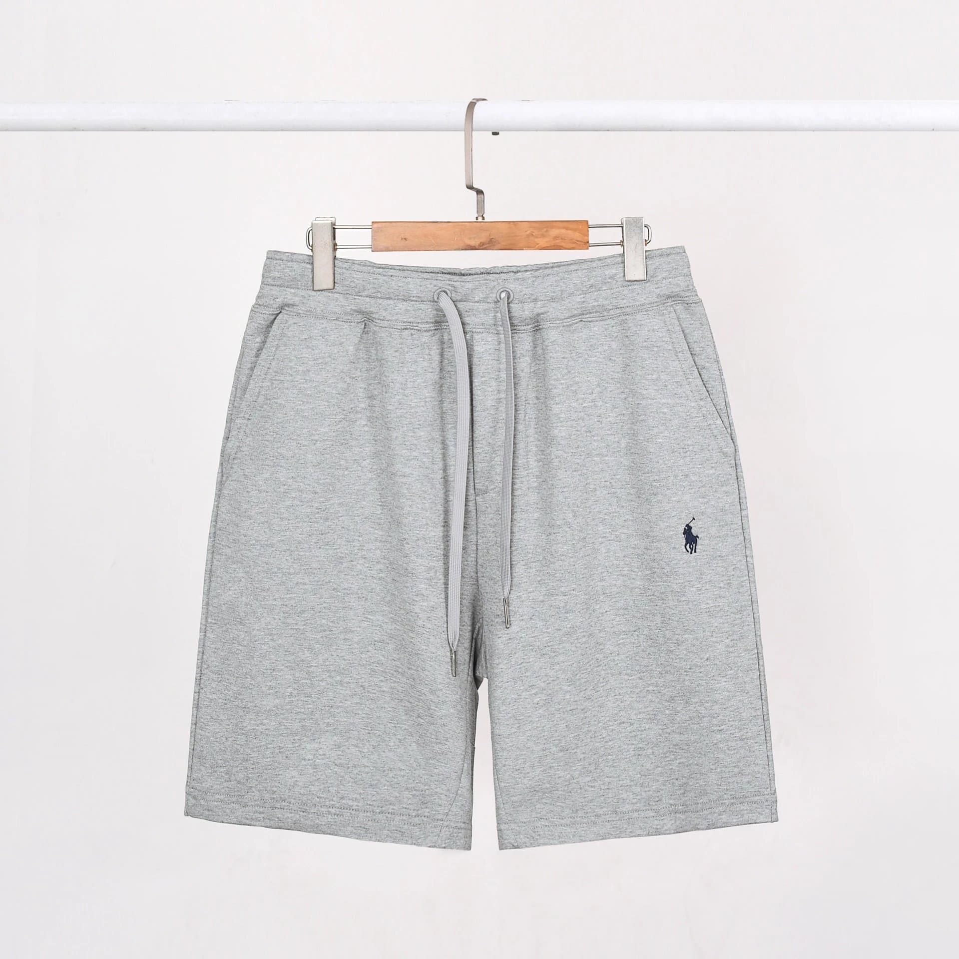 Polo-Style Sweat Shorts