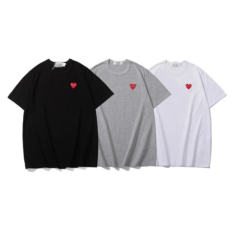 Play-Style Heart Logo Tee