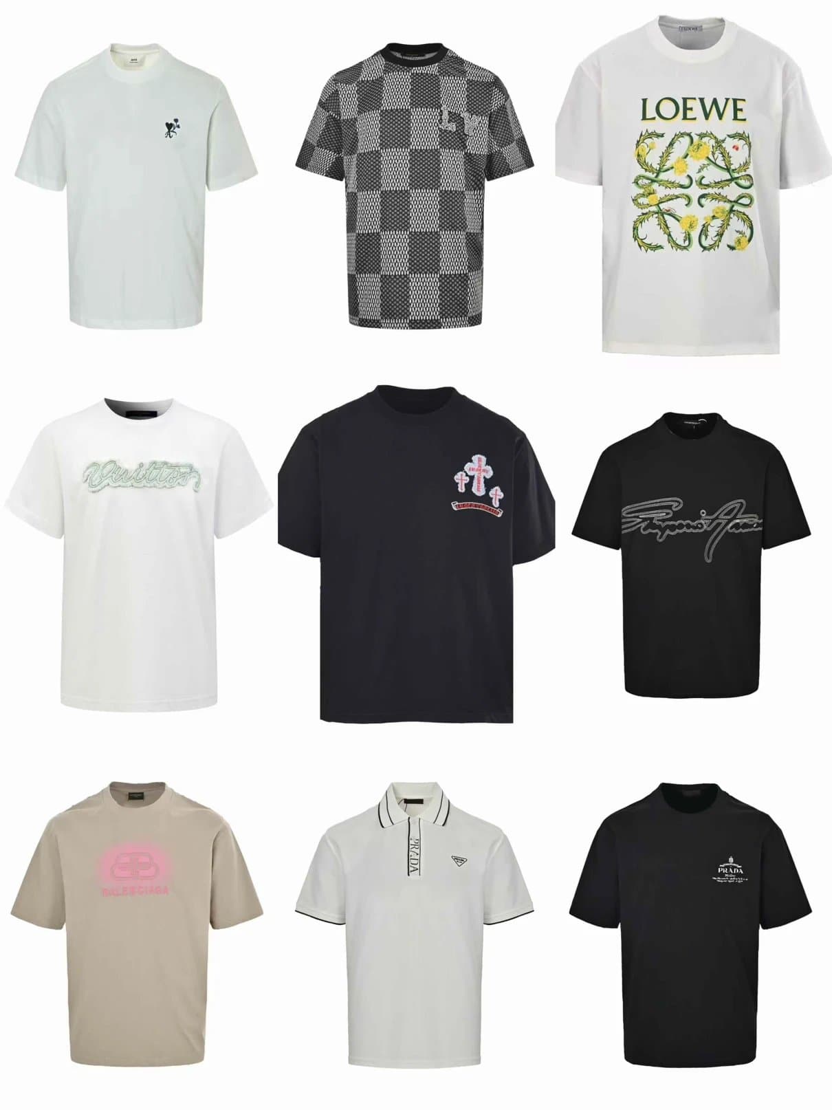 Luxury Graphic Tee Collection