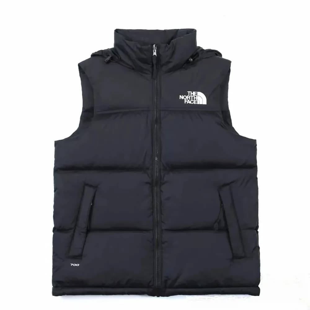 The North Face-Style Hooded Down Vest