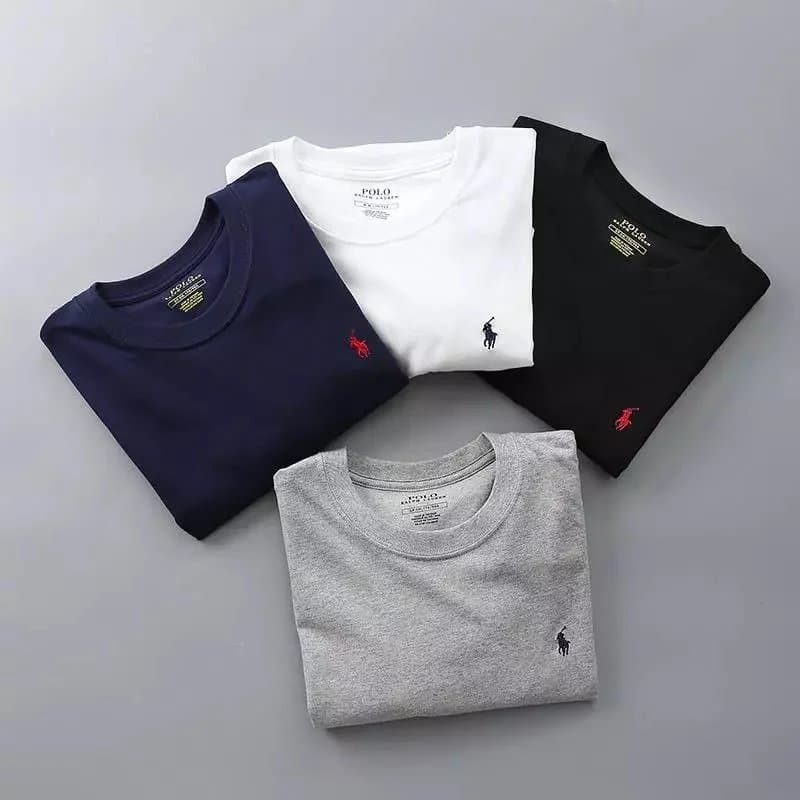 Pony-Style Solid Polo Tee