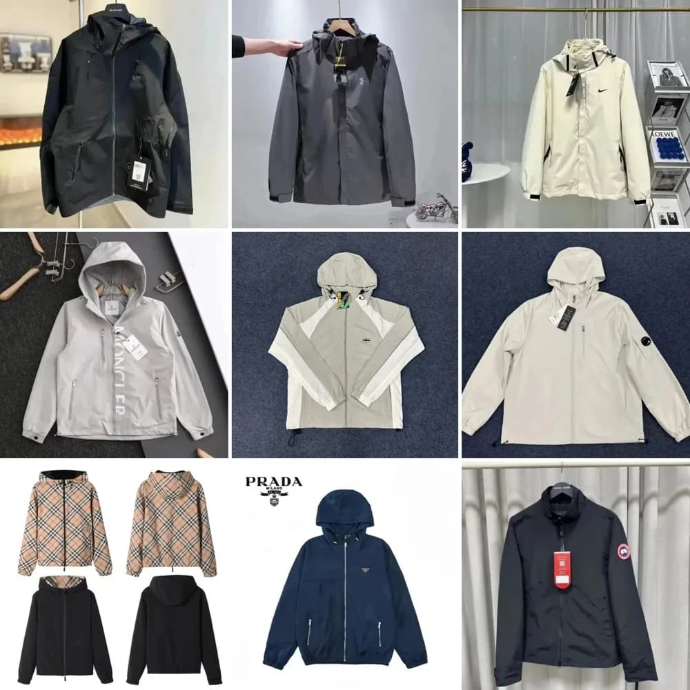Outdoor-Style Shell Jacket Collection