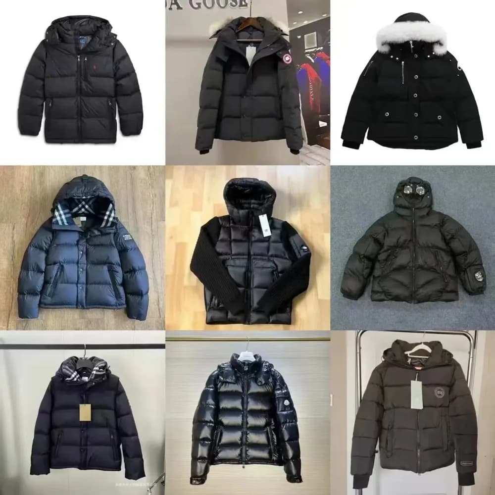 Canada Goose & Moose Knuckles-Style Down Jackets