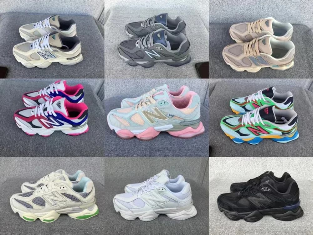 New Balance 9060-Style Sneakers