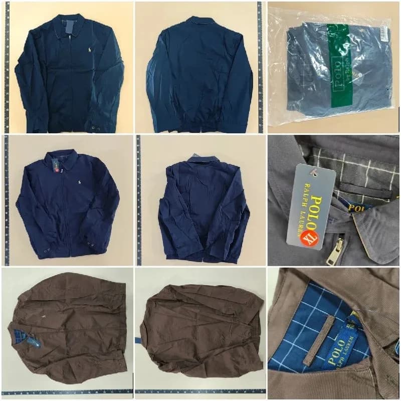 Polo-Style Harrington Jacket