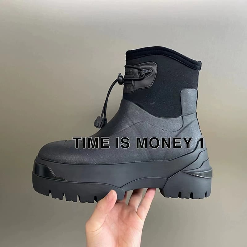 Independent correct version of alyx outdoor vibe wind vulcanized heightened snow boots dark functional thick bottom waterproof rain boots - KakoBuy Spreadsheet
