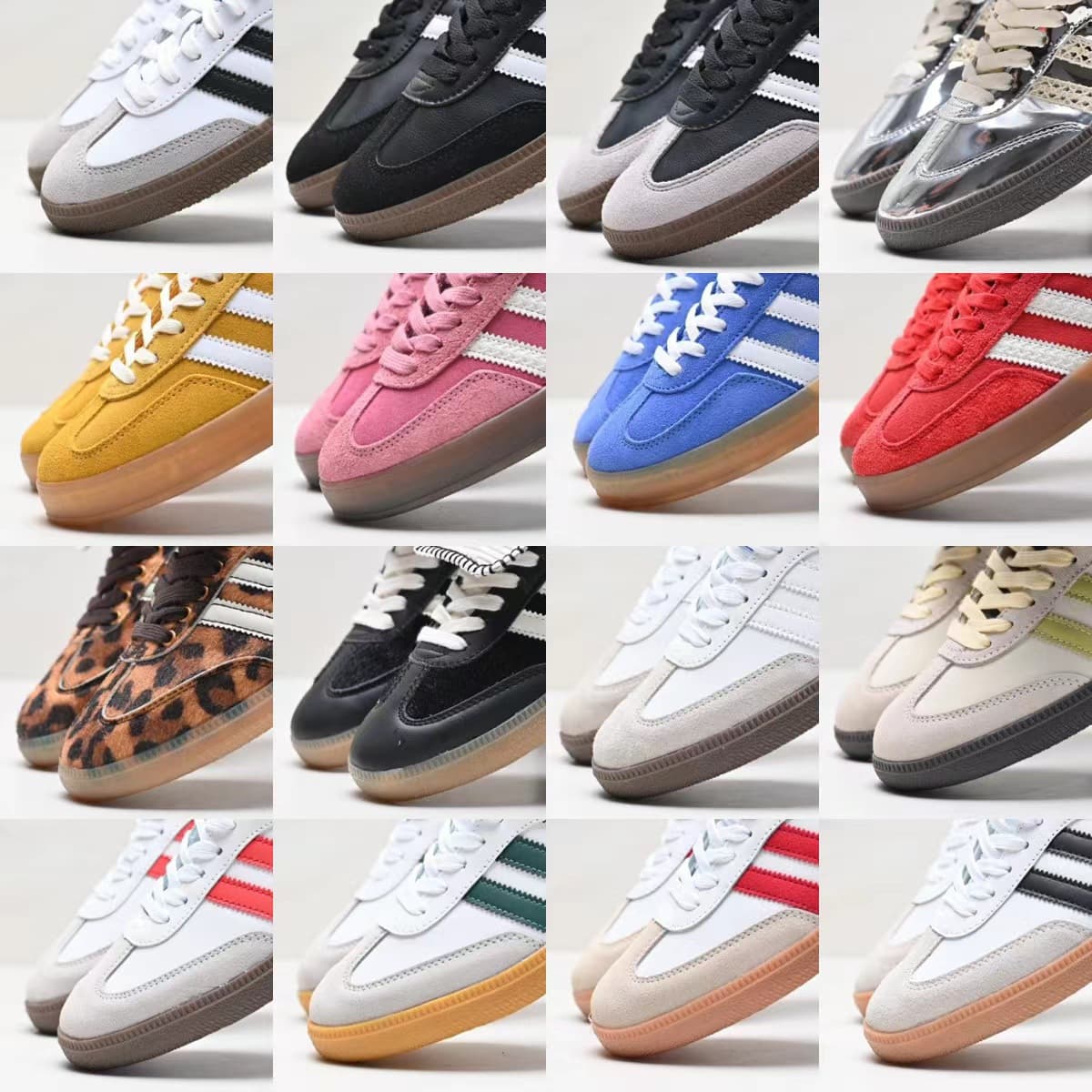 Dexun shoes women's shoes Putian high version samba pure original all-match campus silver heightened thick bottom casual white shoes - KakoBuy Spreadsheet