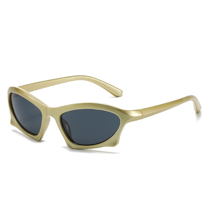 2022 summer new cross-border modern retro geometric sunglasses trendy street shooting INS style poster sunglasses for women