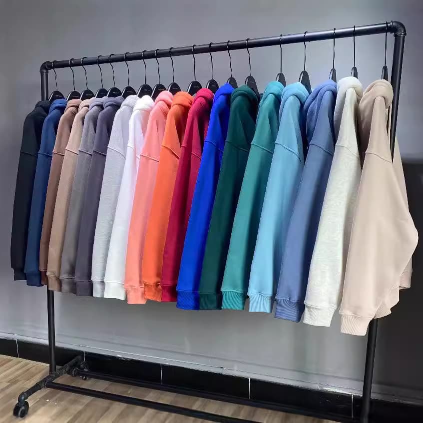 European and American high street fashion brand 360g polar fleece plus velvet basic hooded sweatshirt hoodies hoodie - KakoBuy Spreadsheet