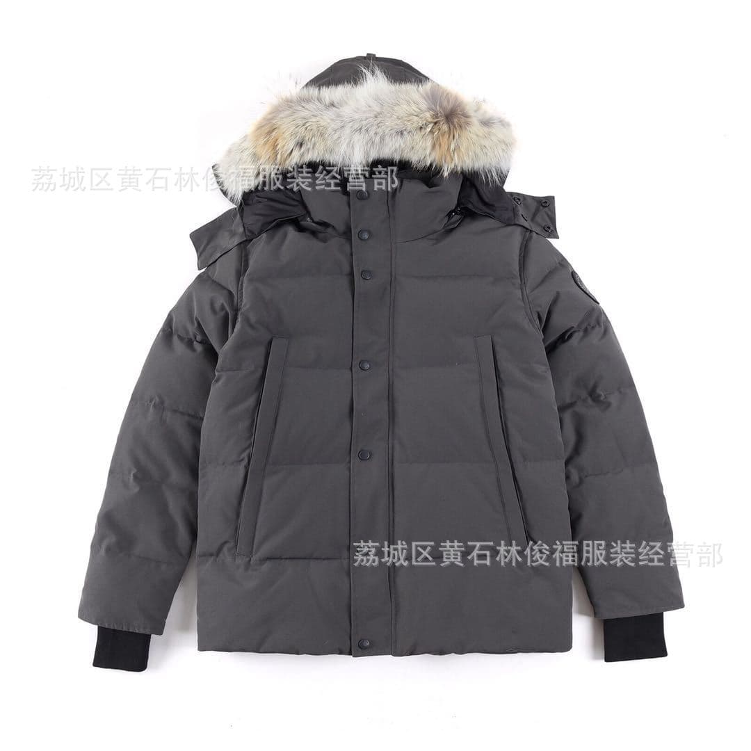 Putian goose down jacket 29 models wolf hair thickened men and women's mid-length coat parka 3808MA couple style - KakoBuy Spreadsheet