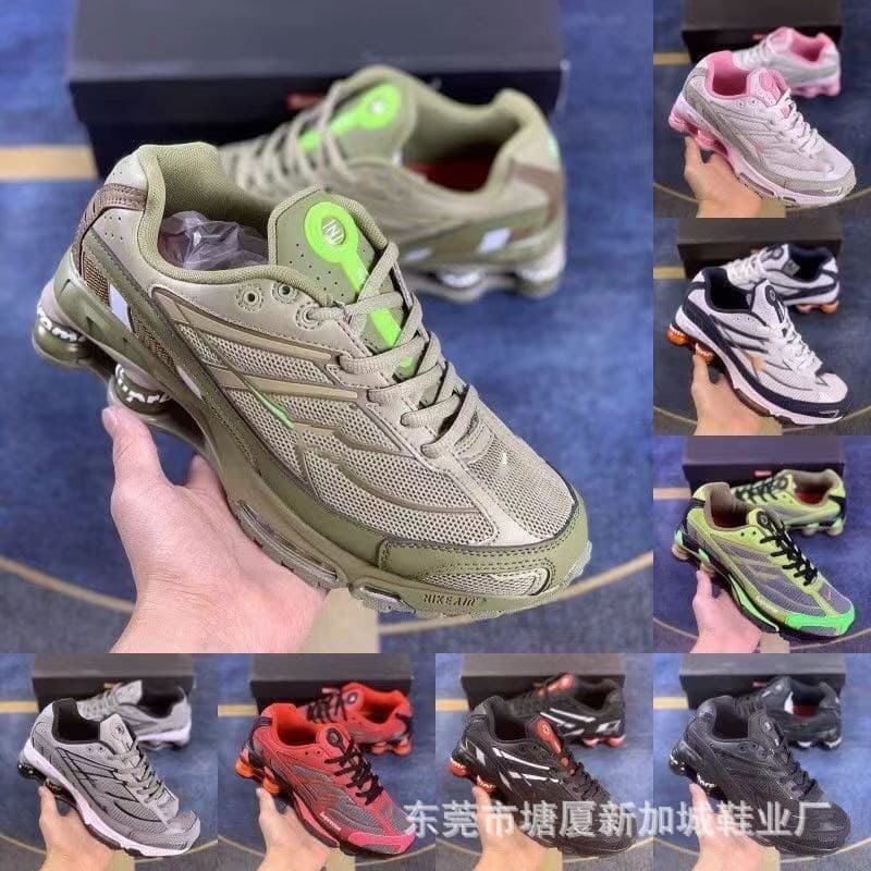 Putian shoes 2023 new cross-border air cushion SHOX pillar shoes Ride 2 running shoes men's and women's shoes sports shoes