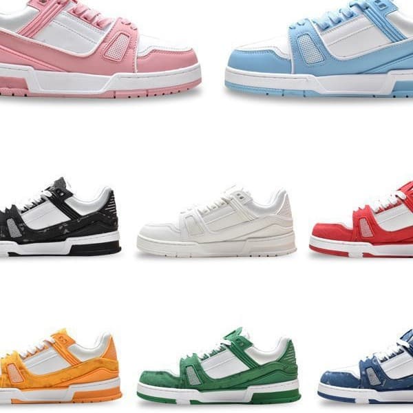 Lvjia trainer white cement white shoes for women denim blue genuine leather fashion casual high version Putian Lvjia shoes - KakoBuy Spreadsheet