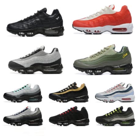 2023 new 95 air cushion shoes laser cross-border foreign trade sports shoes CORTEIZ running shoes 40-46 - KakoBuy Spreadsheet