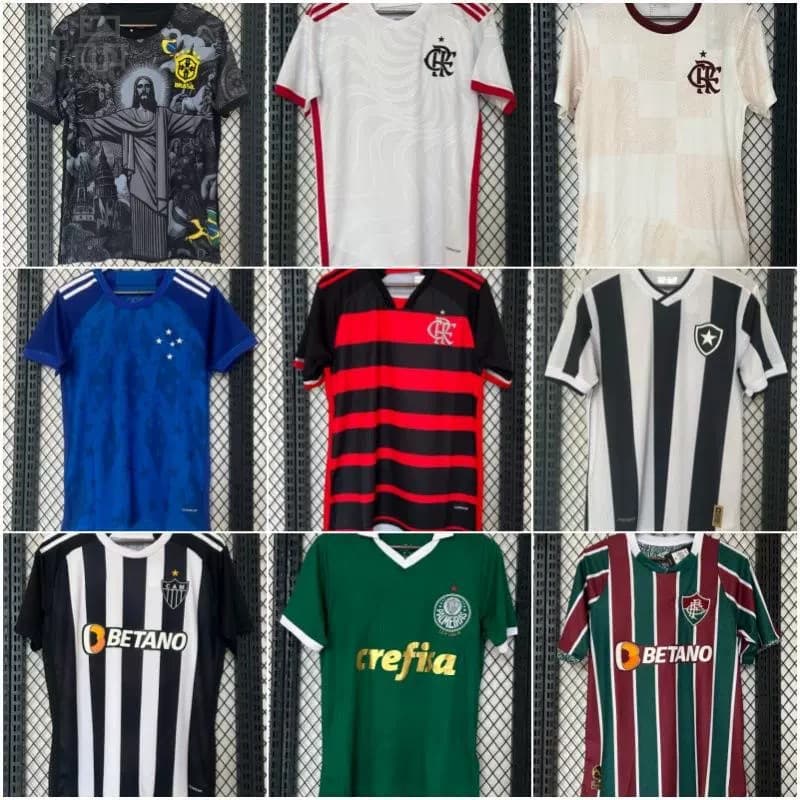2425 Brazilian League Jersey Palmeiras Flamenco Sao Paulo Santos Football Jersey - KakoBuy Spreadsheet