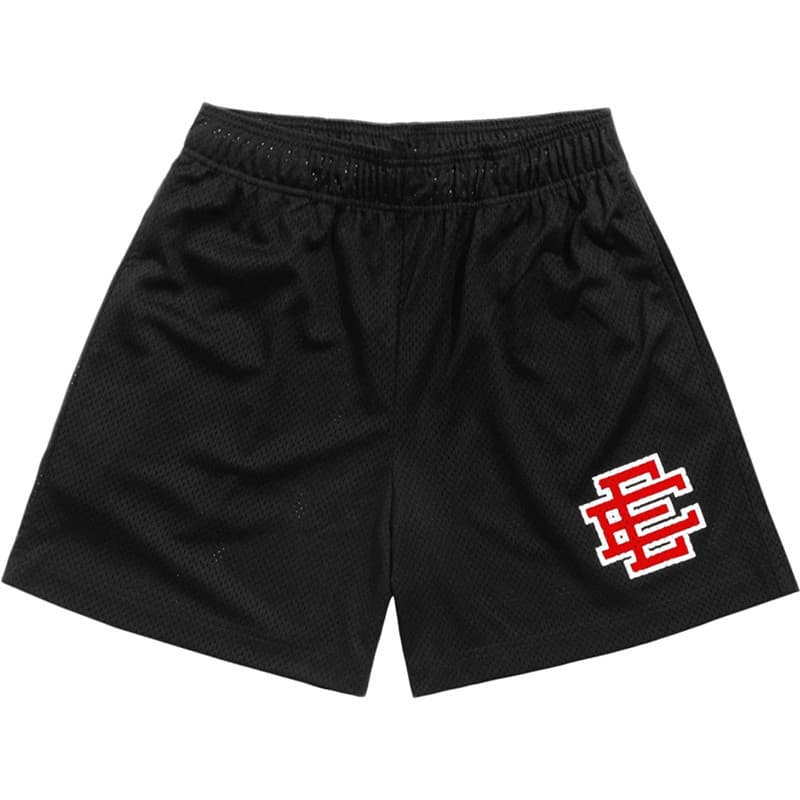 West Coast trendy shorts Ericemanuel EE American shorts men's sports casual large size hip-hop shorts - KakoBuy Spreadsheet