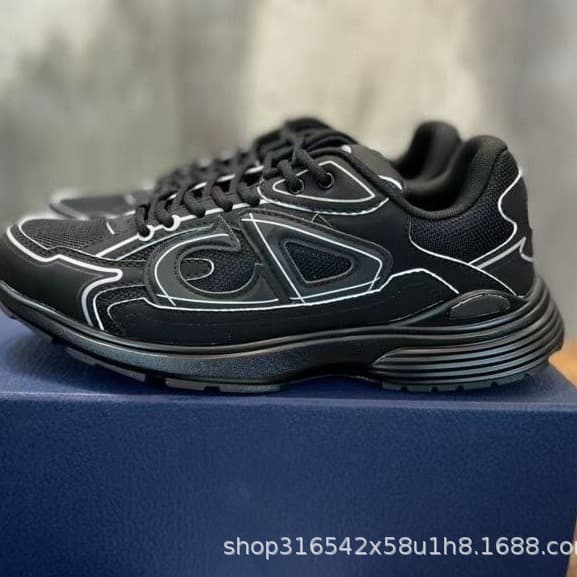 High quality men's breathable sneakers B30 series genuine leather casual sports shoes trendy men's shoes large size foreign trade 36-46 - KakoBuy Spreadsheet