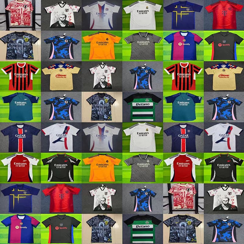 24-25 New Club Arsenal Home Real Madrid Home AC Home Lyon Home Brazilian Goddess - KakoBuy Spreadsheet