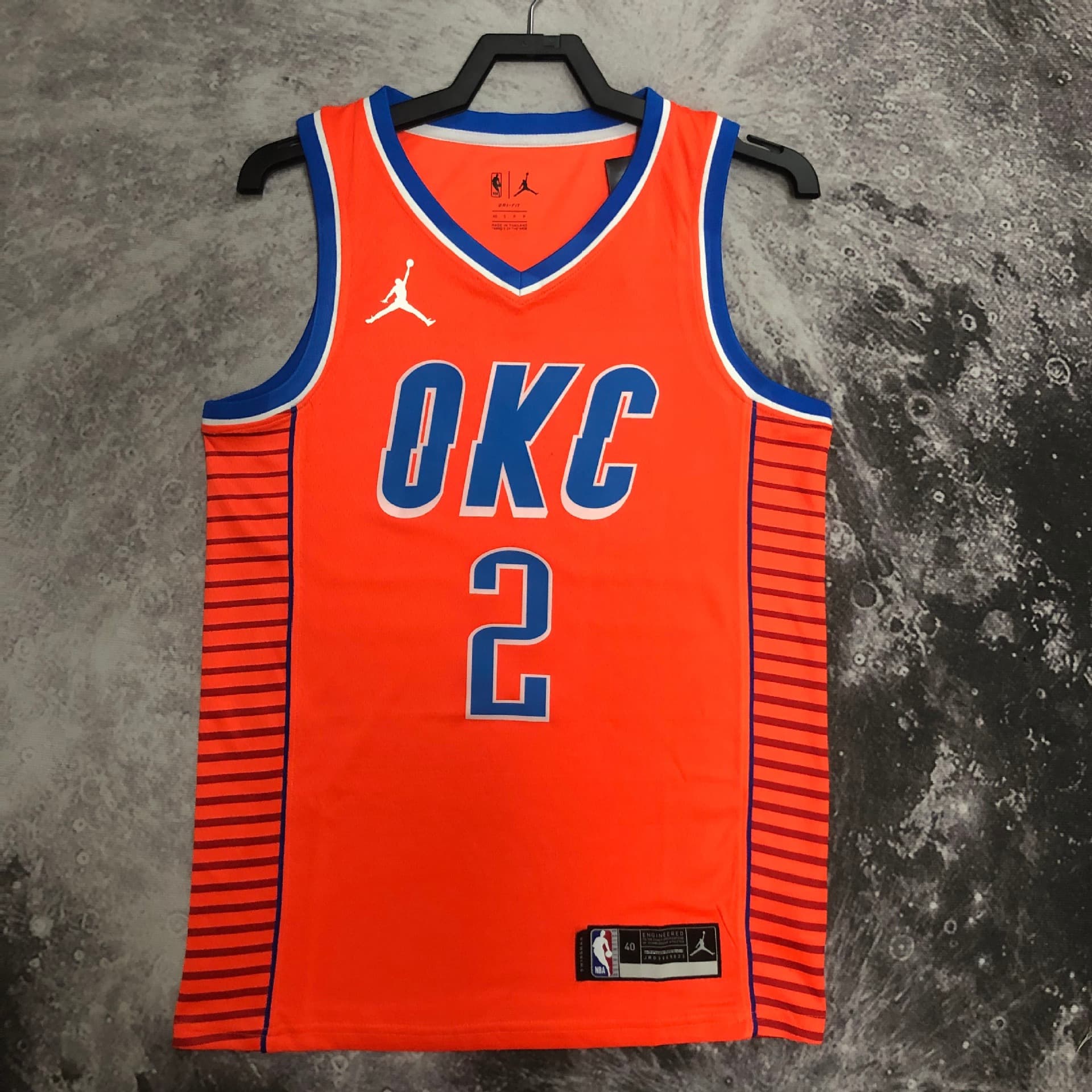 雷霆队飞人限定橙色2号亚历山大13号乔治3号保罗0号威少NBA球衣 - KakoBuy Spreadsheet