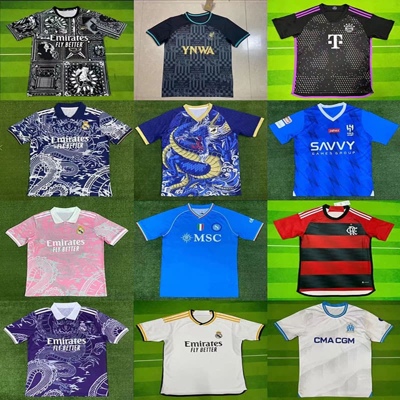 Football Jersey Fan Edition Real Madrid Home Arsenal AC Milan Inter Milan Naples Germany Away - KakoBuy Spreadsheet