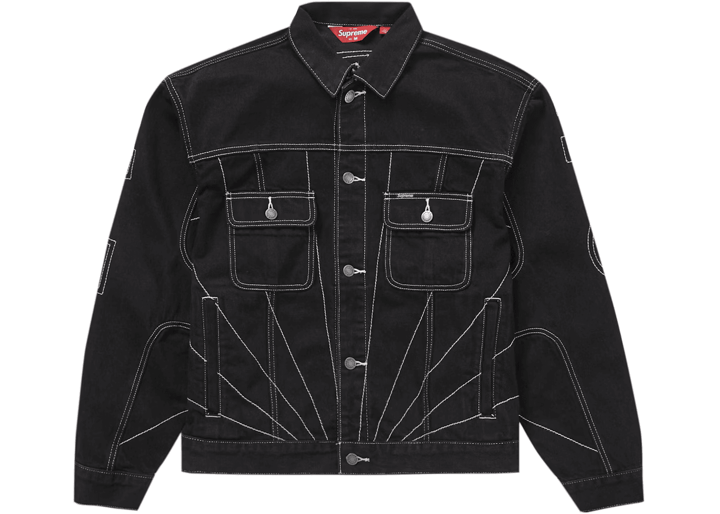 Supreme Radial Embroidered Denim - KakoBuy Spreadsheet