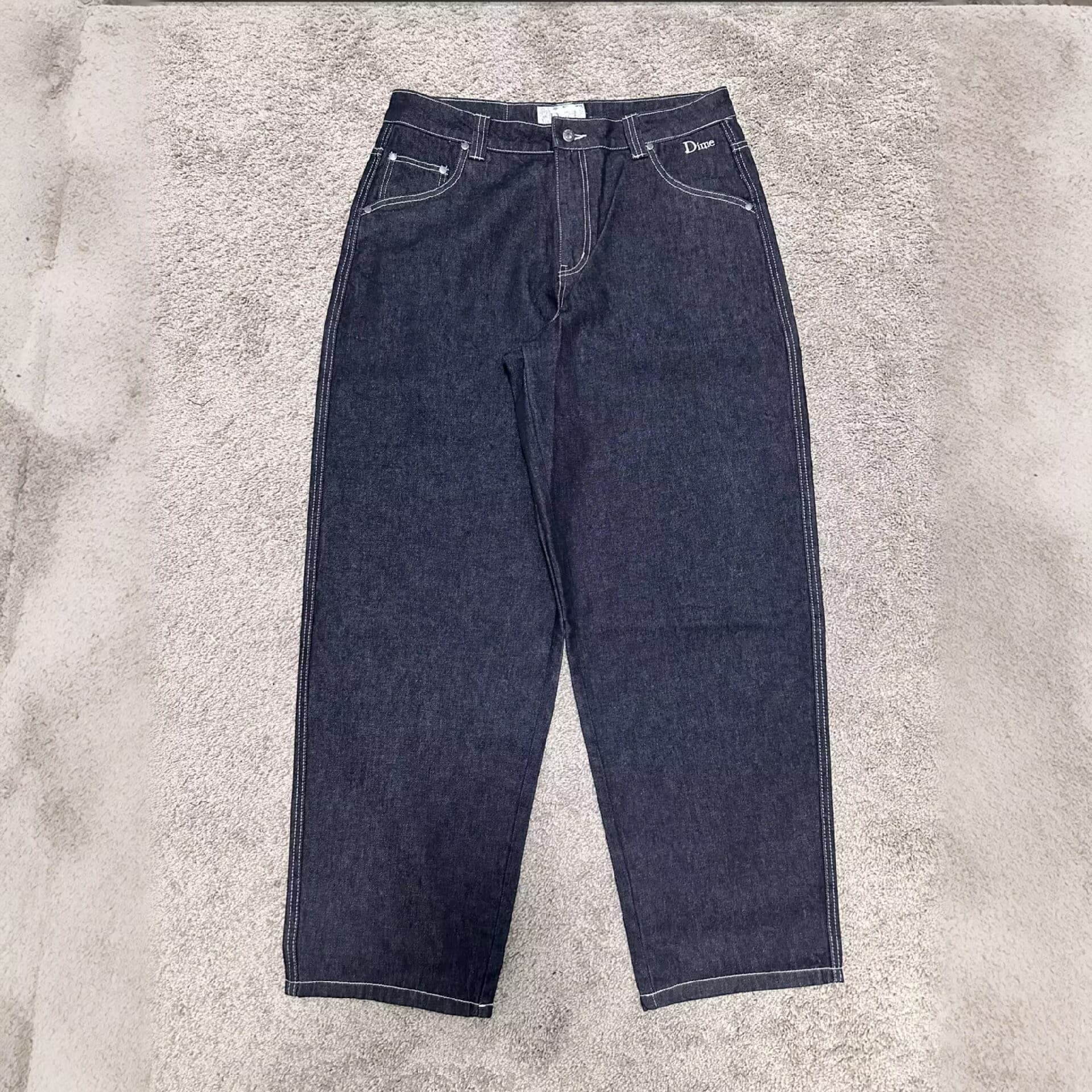 DIME Classic Baggy Denim Black - KakoBuy Spreadsheet