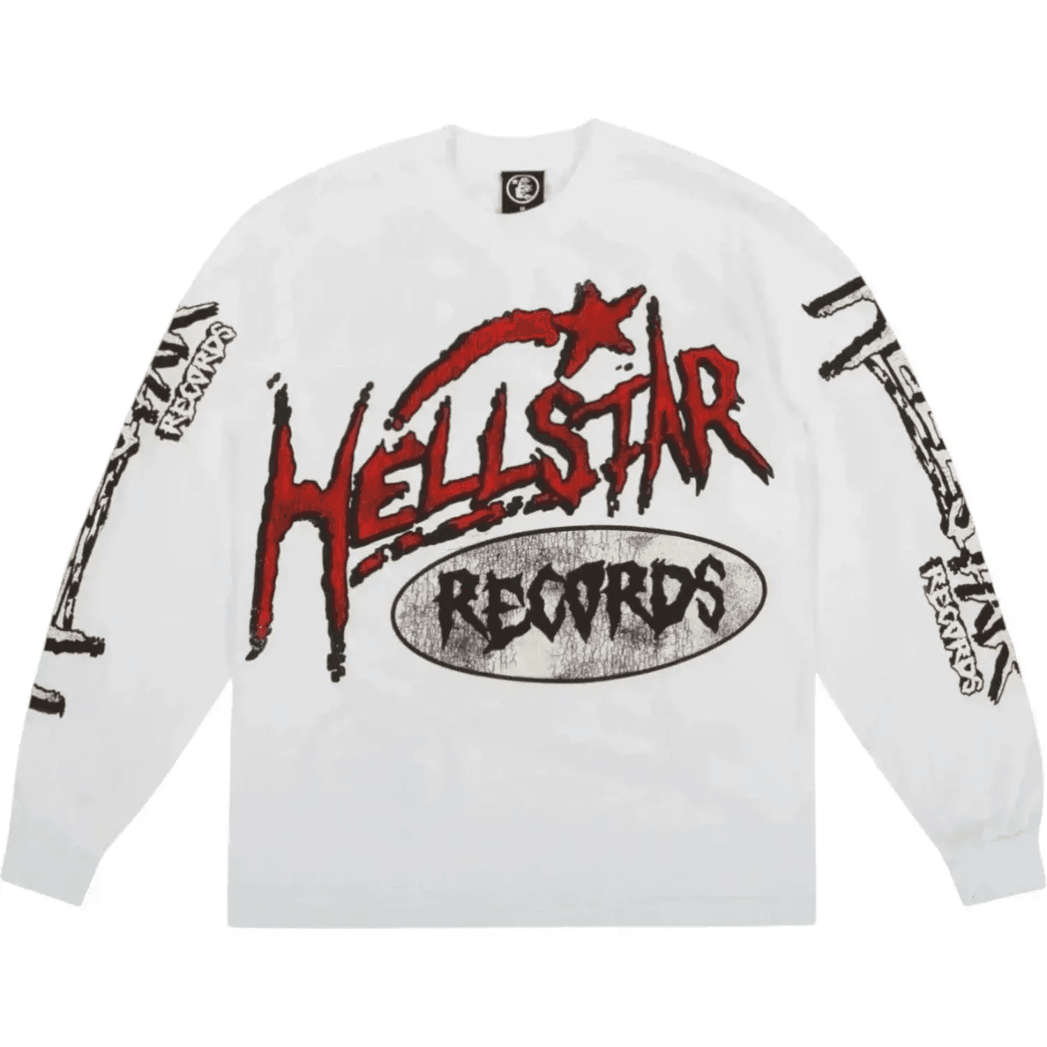Hellstar White Studios Records Long Sleeve - KakoBuy Spreadsheet