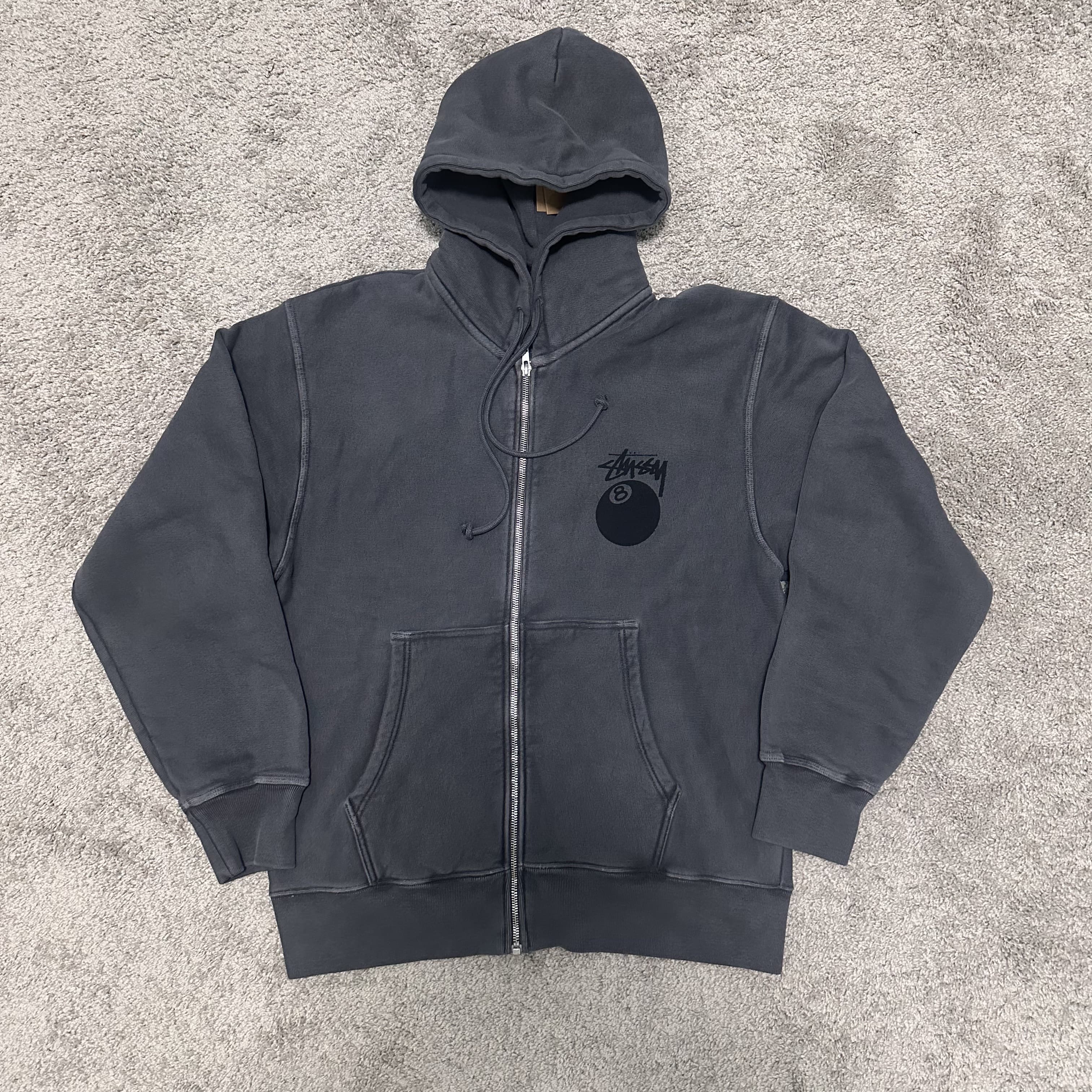 Stussy 8Ball Dyed Zipper - KakoBuy Spreadsheet