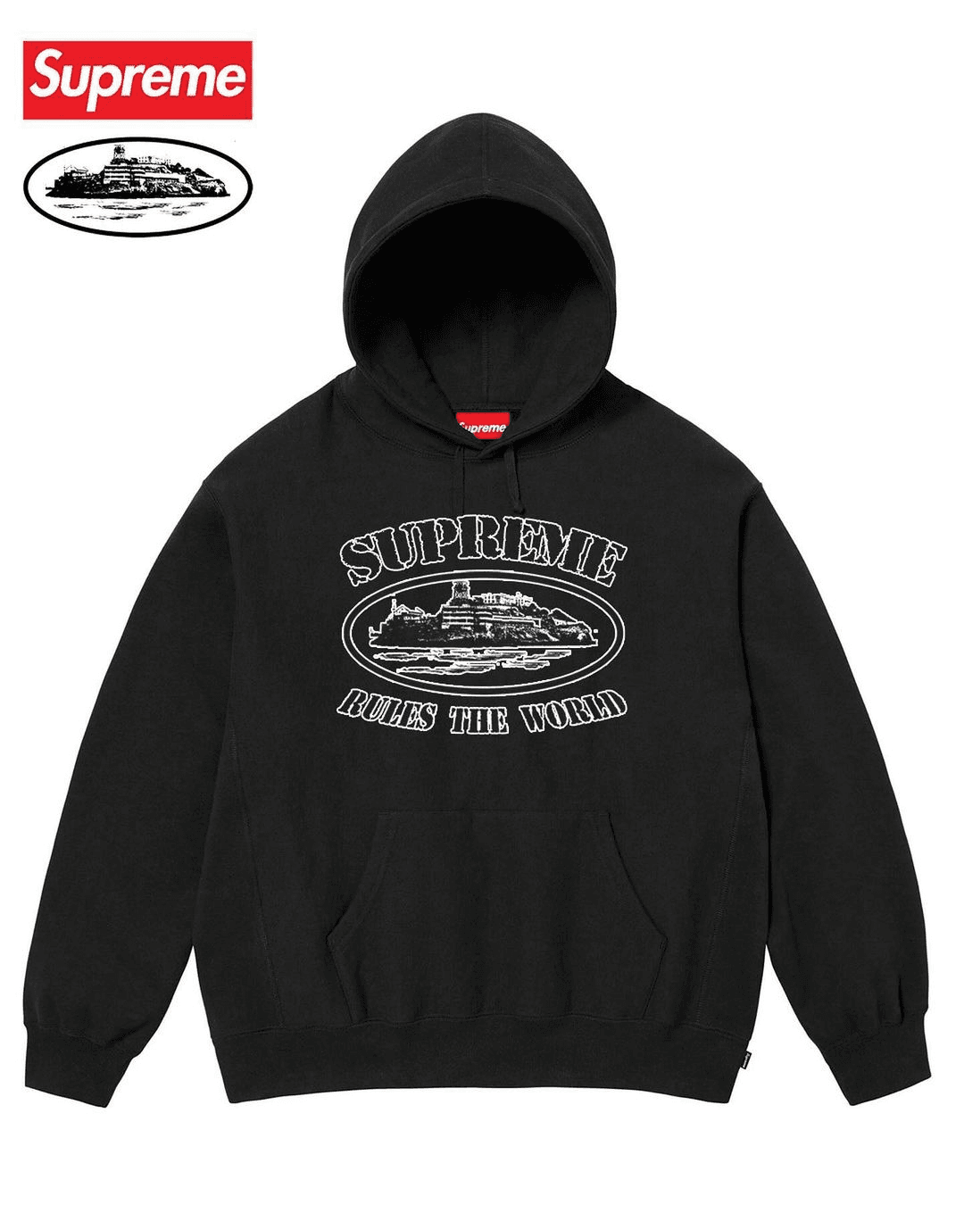 Supreme x Corteiz hoodie - KakoBuy Spreadsheet