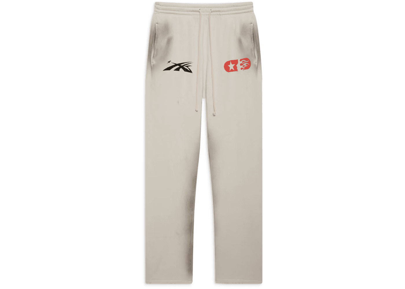 Hellstar lf You Dont Like Us Beat Us Sweatpants White - KakoBuy Spreadsheet