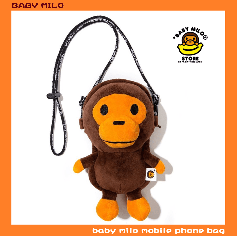 BABY MILO MOBILE PHONE BAG milo monkey mobile phone bag shoulder bag children's shoulder bag
