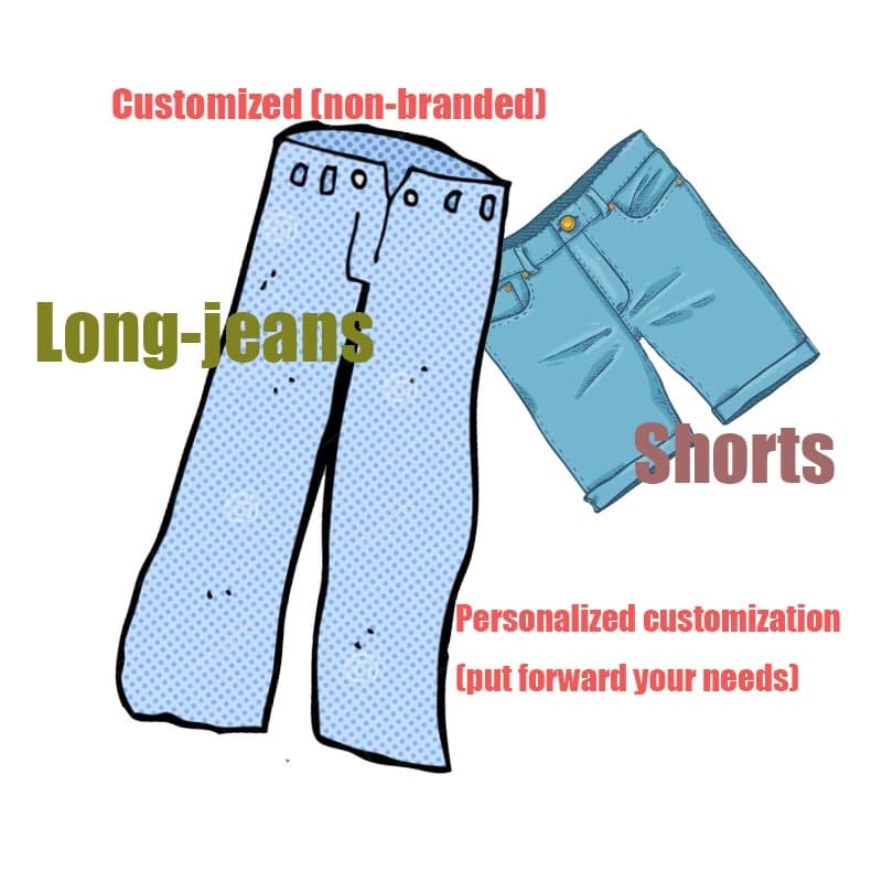 Customized to customer needs JEANS work pants