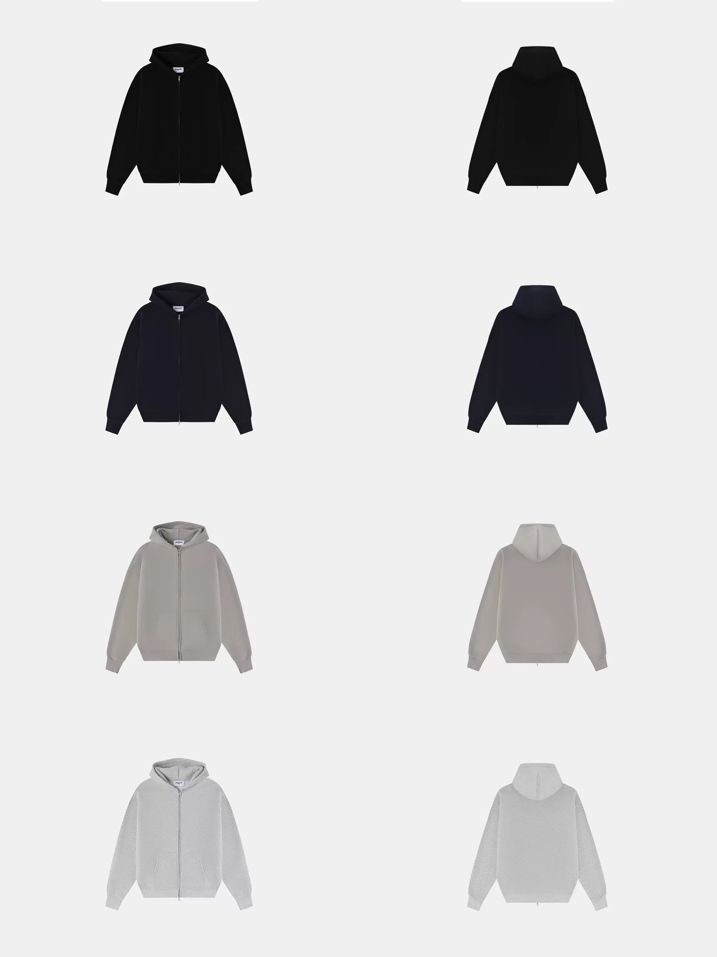 360g Union Kingdom zipper Hoodie - KakoBuy Spreadsheet