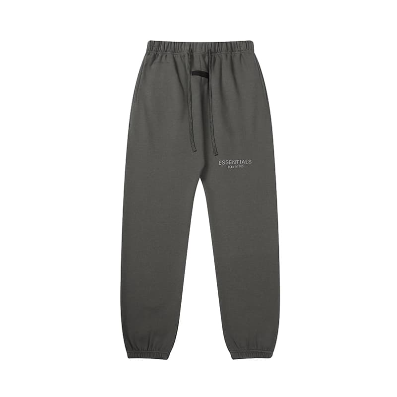 FOG FEAR OF DIOS de doble línea ESSENTIALS High Street holgado pantalones de chándal de lana acolchados pantalones de chándal para hombre - KakoBuy Spreadsheet