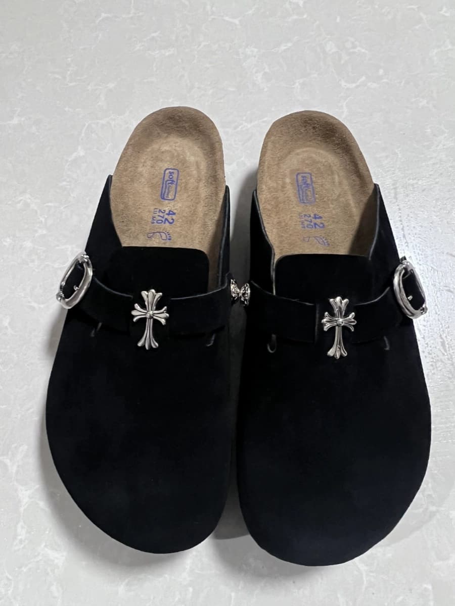 Remake closed toe slippers customized transformation black unisex - KakoBuy Spreadsheet