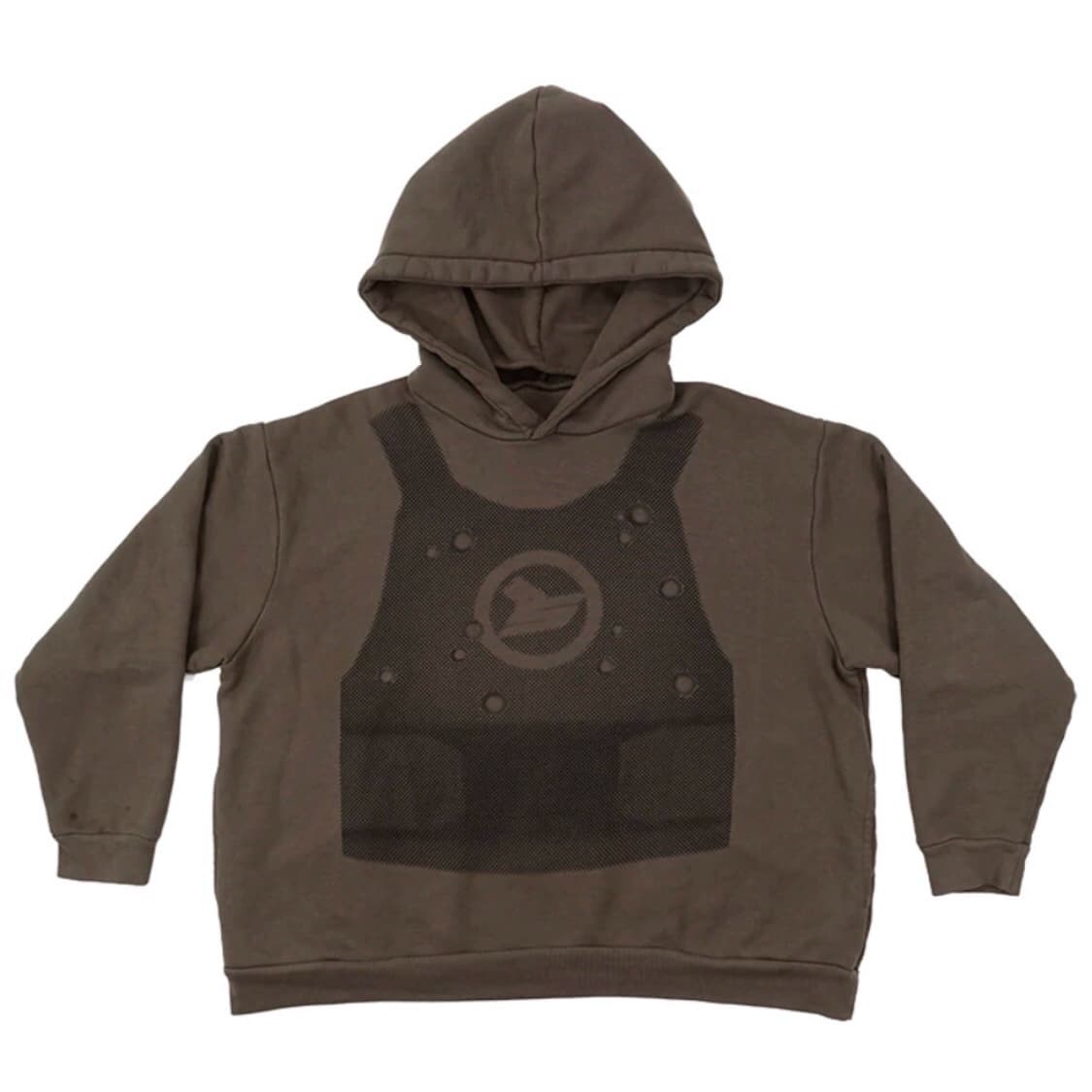 Two-color spot Sicko Kids King Born From Pain 1993 American street thickened velvet hooded sweatshirt