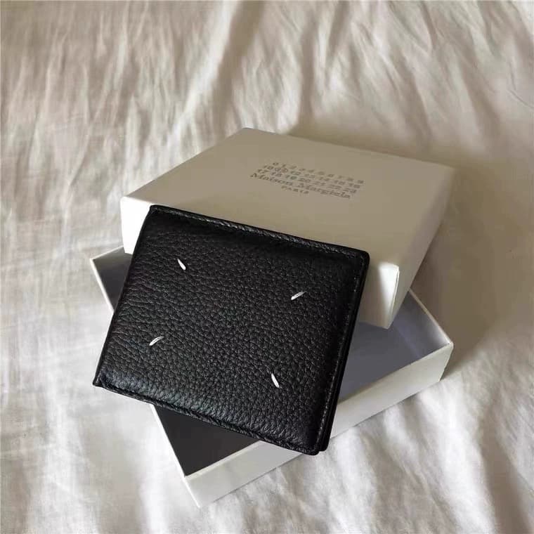 E1even7Margie style multi-card slots lychee grain first layer cowhide folding wallet - KakoBuy Spreadsheet