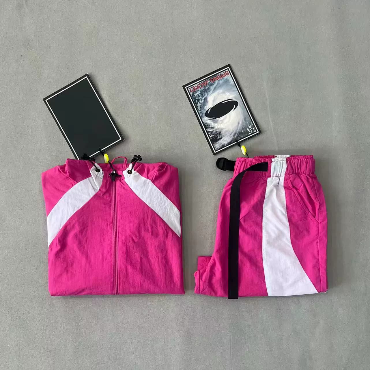 Angel King sailboat COR patchwork jacket unisex casual all-match windbreaker jacket jacket shorts - KakoBuy Spreadsheet