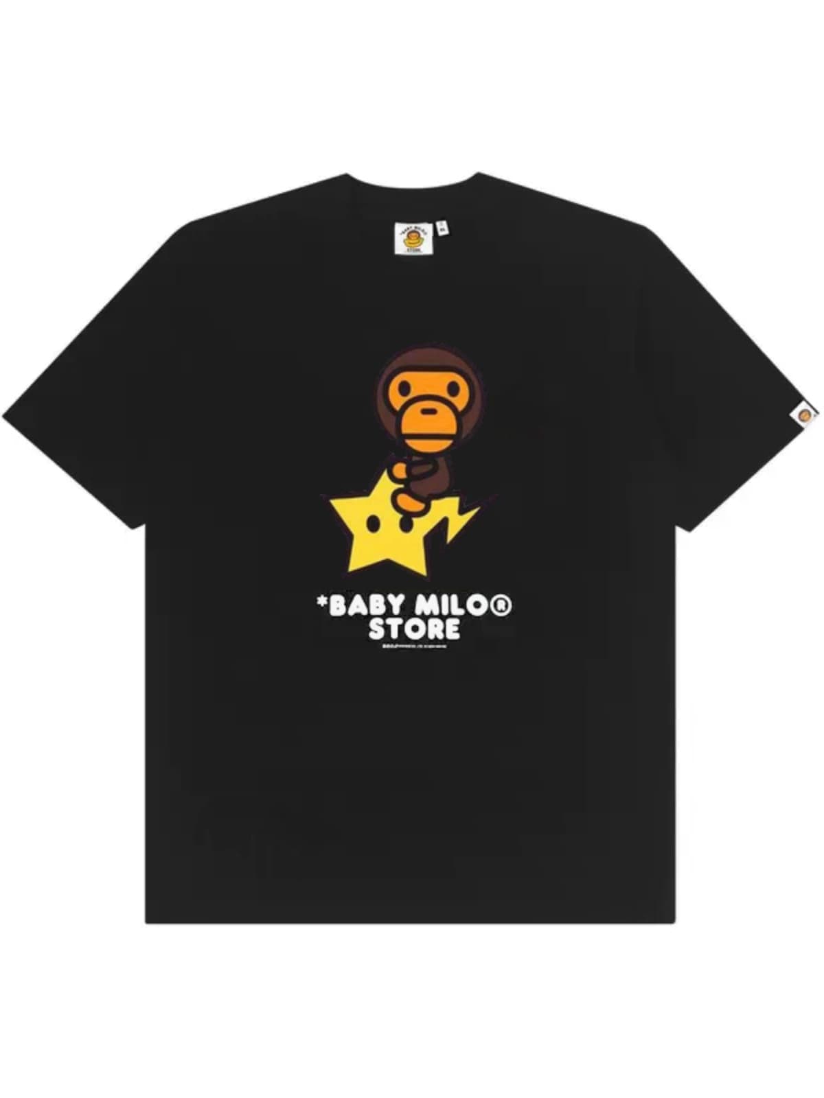 Japanese trendy brand aape ape head bape little monkey men and women fun Pac-Man print versatile short-sleeved T-shirt - KakoBuy Spreadsheet