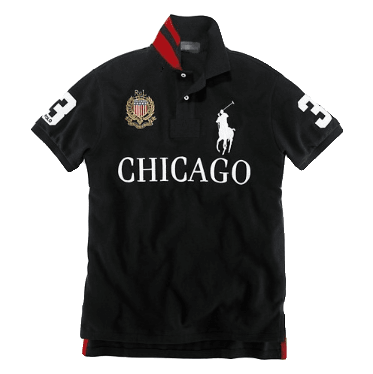 Summer retro men's stand-up collar POLO shirt short-sleeved T-shirt Chicago New York City Edition casual tops T-shirt men - KakoBuy Spreadsheet