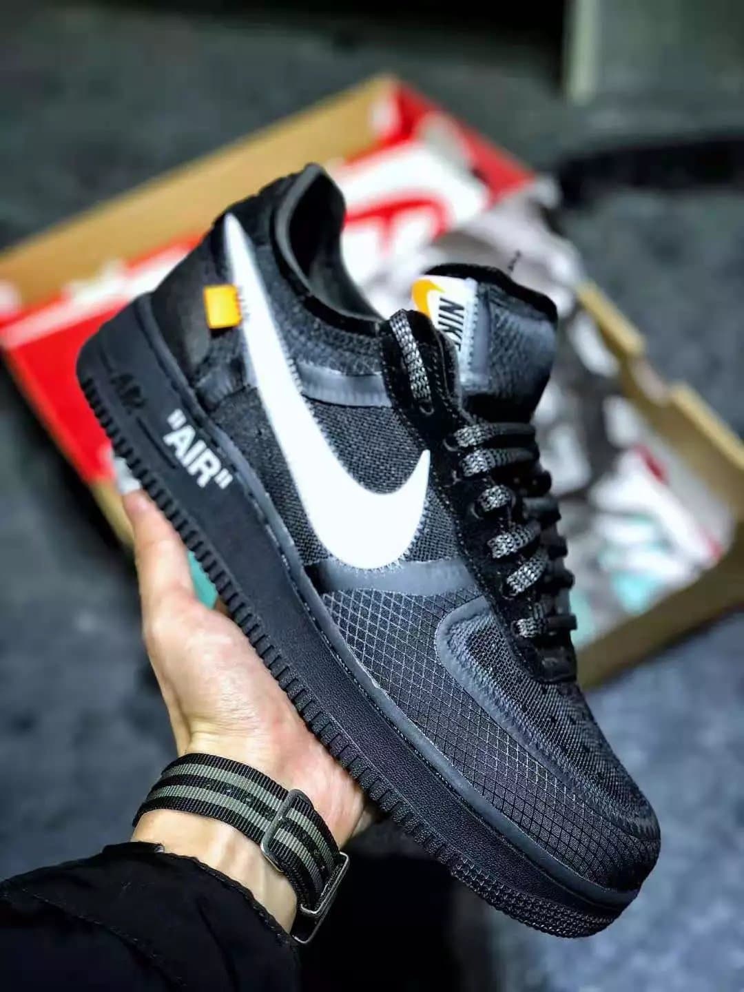 OW™ Air Force 1 University black -OFW003 - KakoBuy Spreadsheet