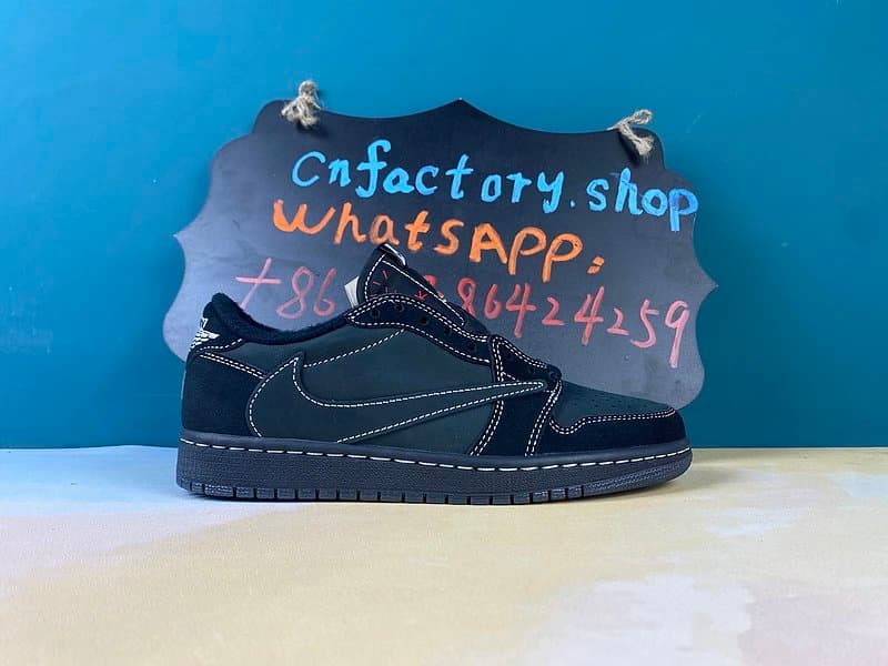 aj1 low  travis Scott black - Image 2