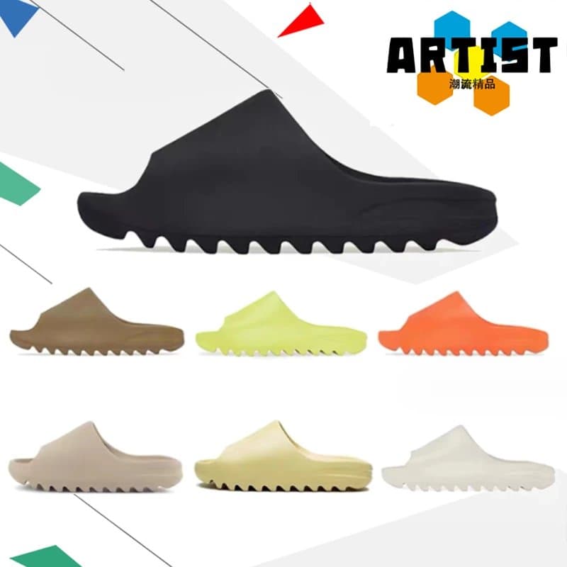 Fashion pure source boutique YZ slippers personality men and women wear thick bottom summer non-slip beach sports shoes - KakoBuy Spreadsheet