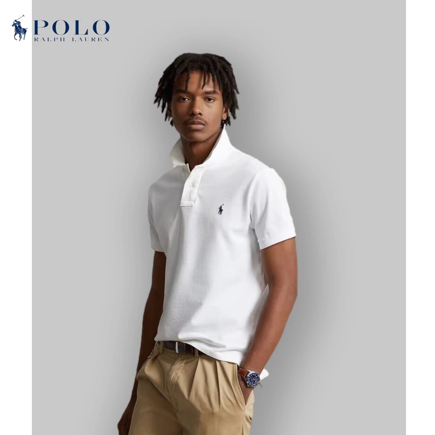 RL Raff Slim Fit Classic Sports Polo Shirt Small Label (AXY) - KakoBuy Spreadsheet