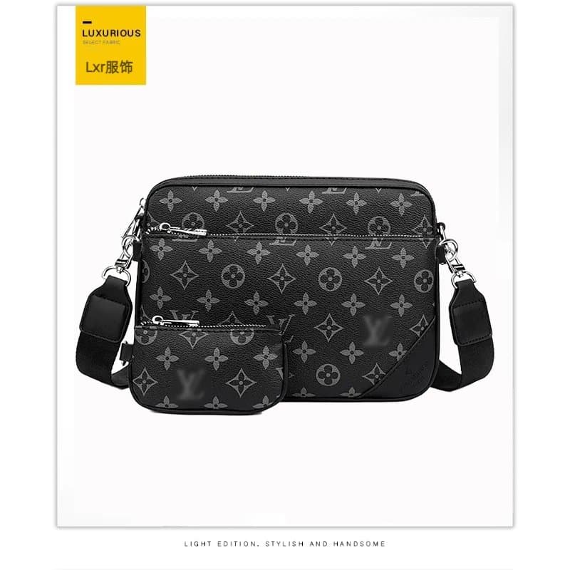 European and American retro pattern high-end messenger bag classic large + small bag - KakoBuy Spreadsheet